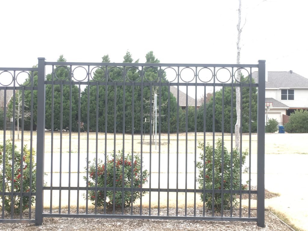 metal fence