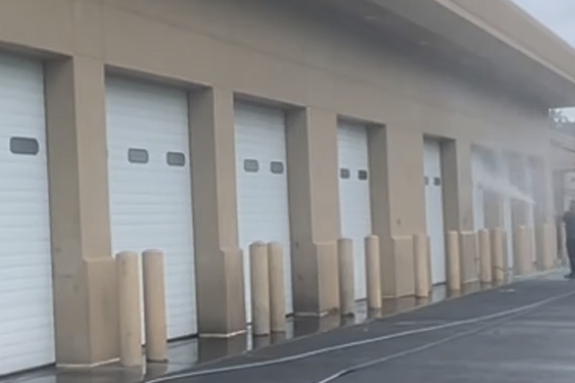 pressure washing